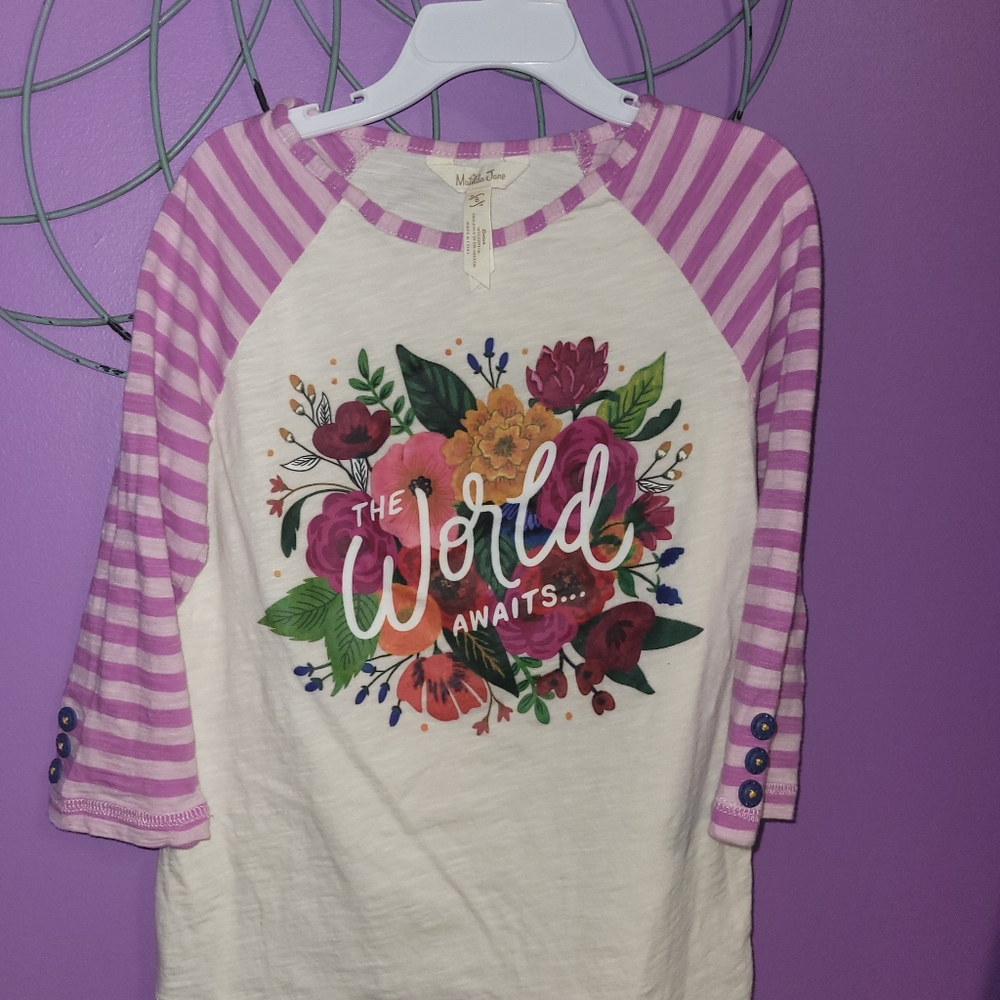 Matilda Jane Girls Shirt Size 8